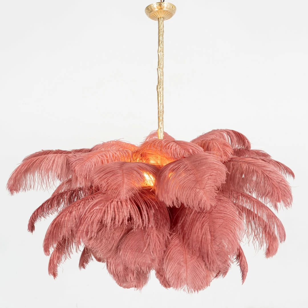 Best Pirce 🥰 Vakkerlight Ostrich Feather Chandeliers 🔥 48 Vakkerlight Ostrich Feather Chandeliers