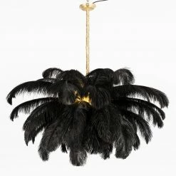 Best Pirce 🥰 Vakkerlight Ostrich Feather Chandeliers 🔥 140 Vakkerlight Ostrich Feather Chandeliers