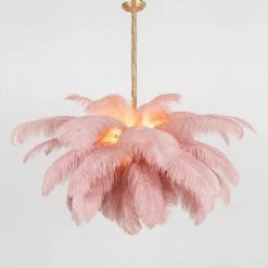 Best Pirce 🥰 Vakkerlight Ostrich Feather Chandeliers 🔥 144 Vakkerlight Ostrich Feather Chandeliers