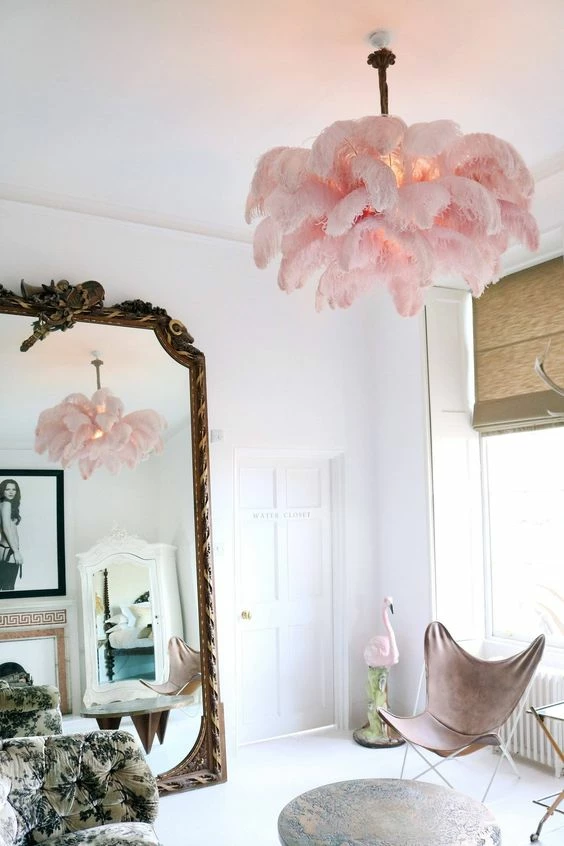 Best Pirce 🥰 Vakkerlight Ostrich Feather Chandeliers 🔥 7 Vakkerlight Ostrich Feather Chandeliers