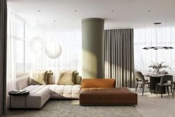 Vakker Overlap Suspension Lamp