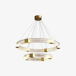 Vakkerlight Parallel Ring LED Chandelier