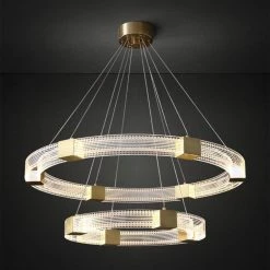 Vakkerlight Parallel Ring LED Chandelier