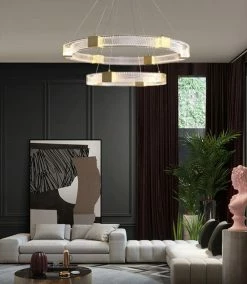 Vakkerlight Parallel Ring LED Chandelier