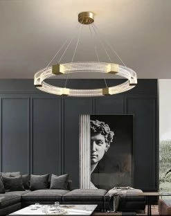 Vakkerlight Parallel Ring LED Chandelier