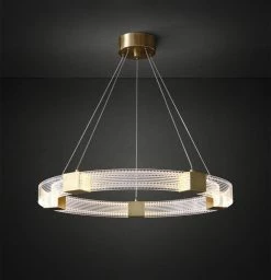 Vakkerlight Parallel Ring LED Chandelier