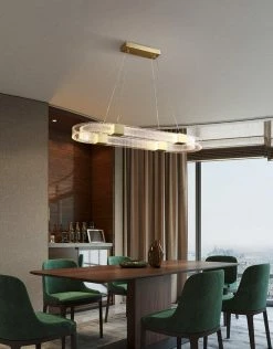 Vakkerlight Parallel Ring LED Chandelier