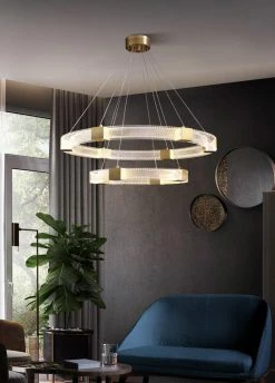 Vakkerlight Parallel Ring LED Chandelier