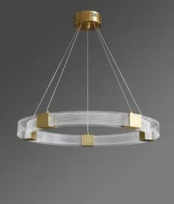 Vakkerlight Parallel Ring LED Chandelier