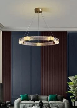 Vakkerlight Parallel Ring LED Chandelier