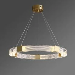 Vakkerlight Parallel Ring LED Chandelier