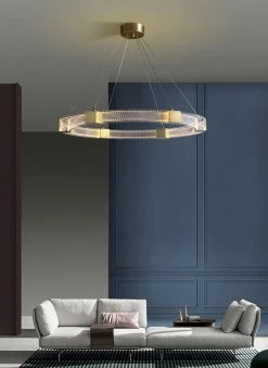 Vakkerlight Parallel Ring LED Chandelier