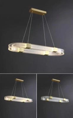Vakkerlight Parallel Ring LED Chandelier