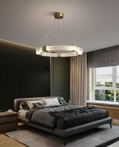 Vakkerlight Parallel Ring LED Chandelier