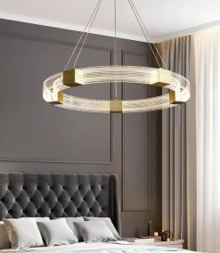 Vakkerlight Parallel Ring LED Chandelier