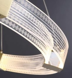 Vakkerlight Parallel Ring LED Chandelier