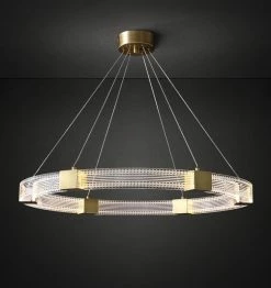 Vakkerlight Parallel Ring LED Chandelier