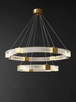 Vakkerlight Parallel Ring LED Chandelier