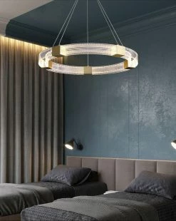 Vakkerlight Parallel Ring LED Chandelier