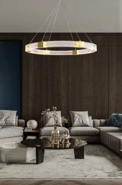 Vakkerlight Parallel Ring LED Chandelier