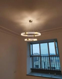 Vakkerlight Parallel Ring LED Chandelier