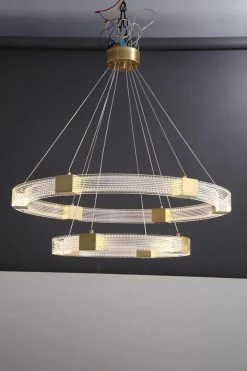 Vakkerlight Parallel Ring LED Chandelier