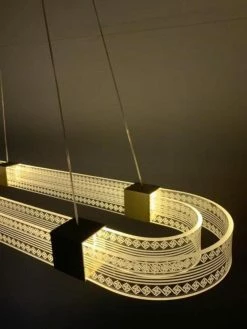 Vakkerlight Parallel Ring LED Chandelier