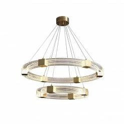 Vakkerlight Parallel Ring LED Chandelier