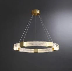 Vakkerlight Parallel Ring LED Chandelier