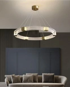 Vakkerlight Parallel Ring LED Chandelier