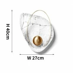 Vakkerlight Wall Sconces Pearl Wall Lamp