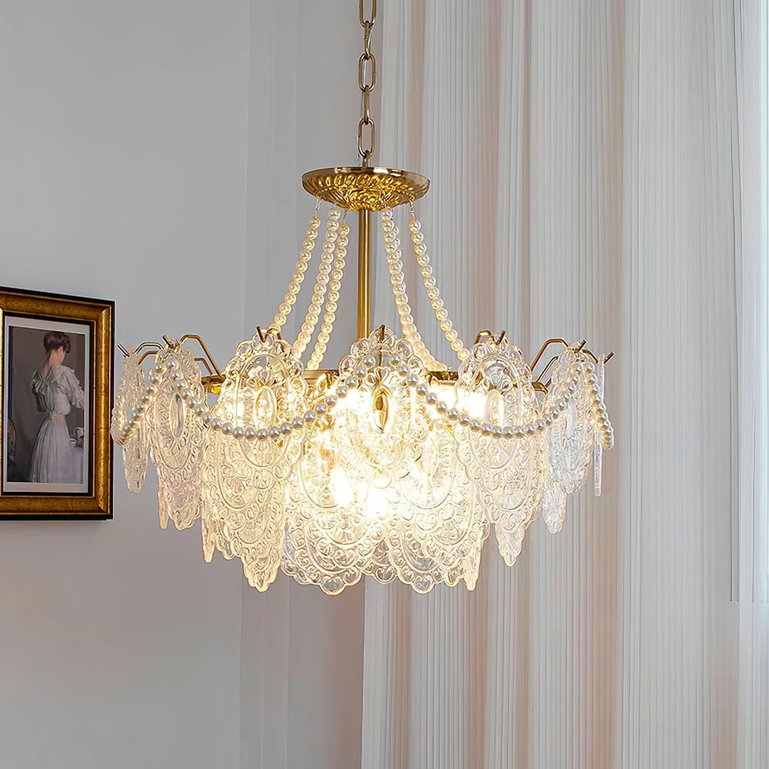 Wholesale 🌟 Vakkerlight Chandeliers Pearls Glass Chandelier ⌛ 10 Vakkerlight Chandeliers Pearls Glass Chandelier