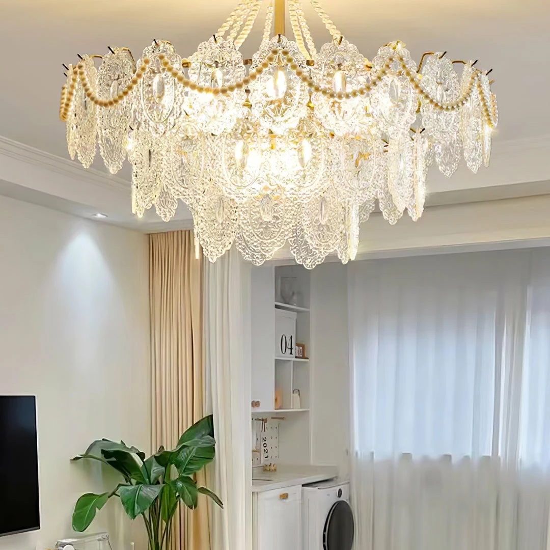 Wholesale 🌟 Vakkerlight Chandeliers Pearls Glass Chandelier ⌛ 19 Vakkerlight Chandeliers Pearls Glass Chandelier