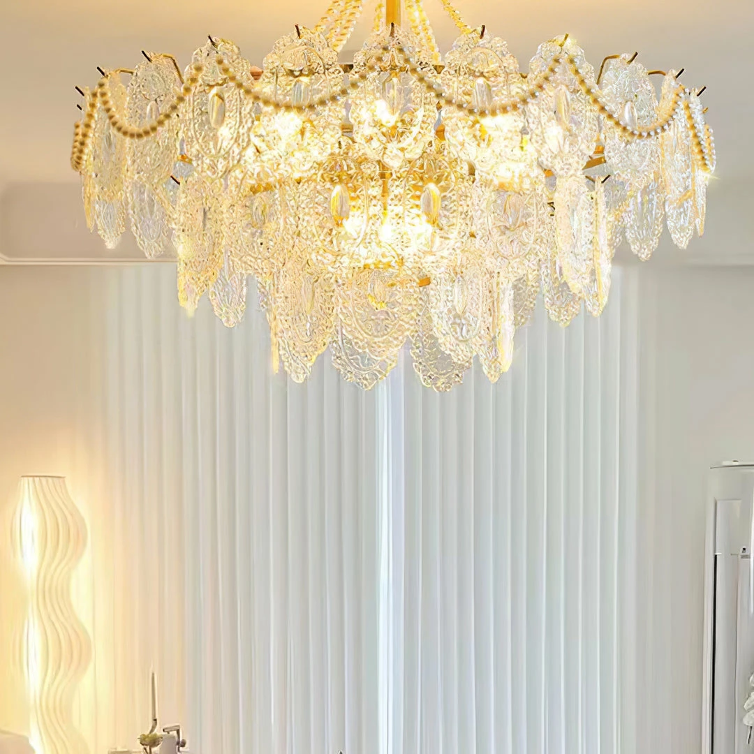Wholesale 🌟 Vakkerlight Chandeliers Pearls Glass Chandelier ⌛ 20 Vakkerlight Chandeliers Pearls Glass Chandelier