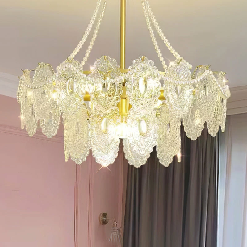 Wholesale 🌟 Vakkerlight Chandeliers Pearls Glass Chandelier ⌛ 16 Vakkerlight Chandeliers Pearls Glass Chandelier