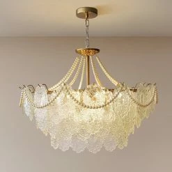 Vakkerlight Chandeliers Pearls Glass Chandelier