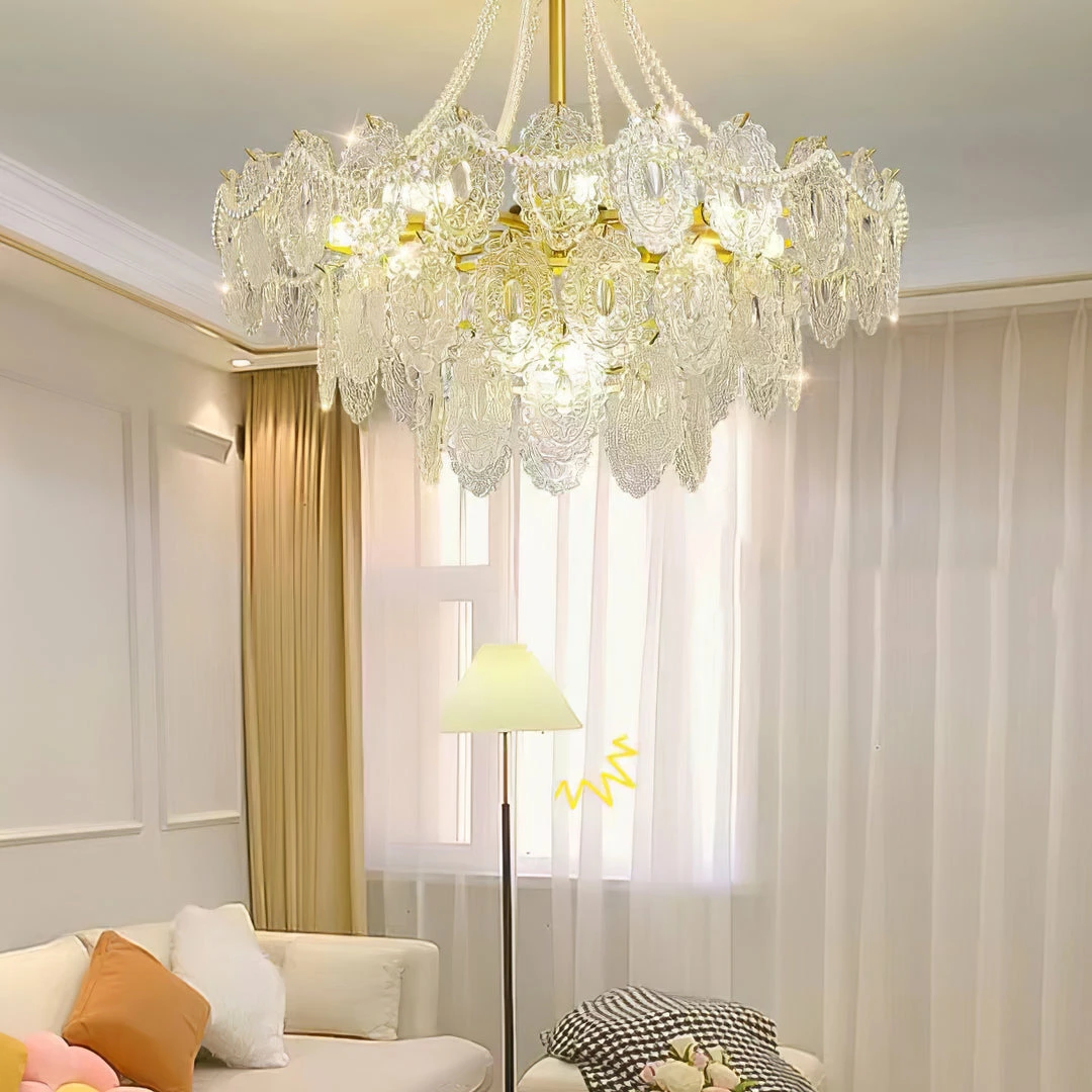 Wholesale 🌟 Vakkerlight Chandeliers Pearls Glass Chandelier ⌛ 8 Vakkerlight Chandeliers Pearls Glass Chandelier
