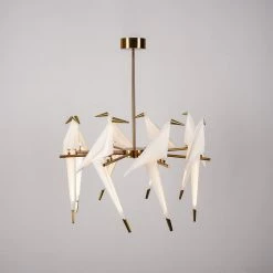 Vakkerlight Perching Bird Chandelier Chandeliers