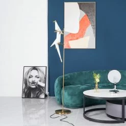 Vakkerlight Floor Lamps Perching Bird Floor Lamp