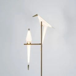 Vakkerlight Floor Lamps Perching Bird Floor Lamp