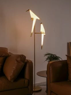 Vakkerlight Floor Lamps Perching Bird Floor Lamp