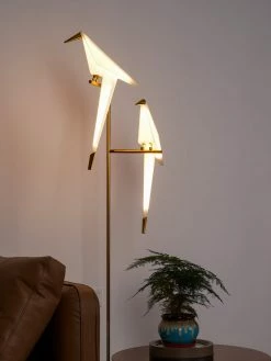 Vakkerlight Floor Lamps Perching Bird Floor Lamp