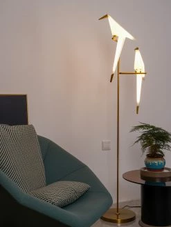 Vakkerlight Floor Lamps Perching Bird Floor Lamp