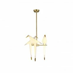 Vakkerlight Perching Bird Chandelier Chandeliers