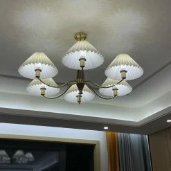 Vakkerlight Pleated Chandelier