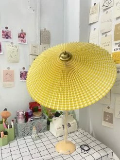 Vakkerlight Table Lamps Pleated Hat Table Lamp