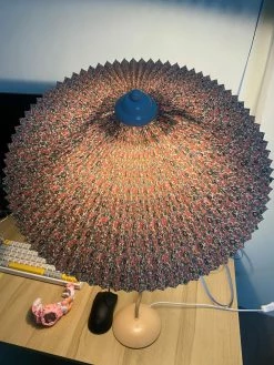 Vakkerlight Table Lamps Pleated Hat Table Lamp