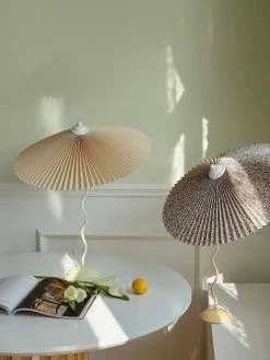 Vakkerlight Table Lamps Pleated Hat Table Lamp