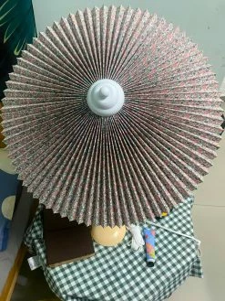 Vakkerlight Table Lamps Pleated Hat Table Lamp