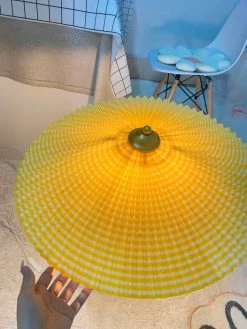 Vakkerlight Table Lamps Pleated Hat Table Lamp